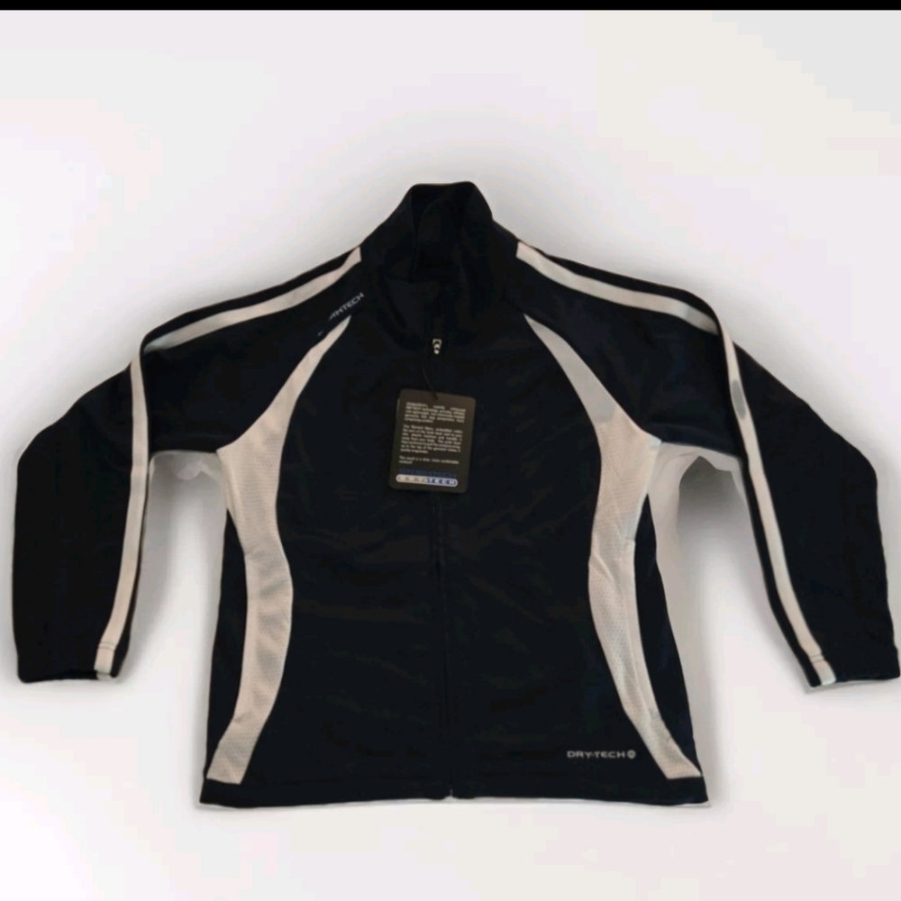 STORMTECH Performance Youth Training Jacket SAJ200Y Blue/White Boy's S 7-8 - NWT